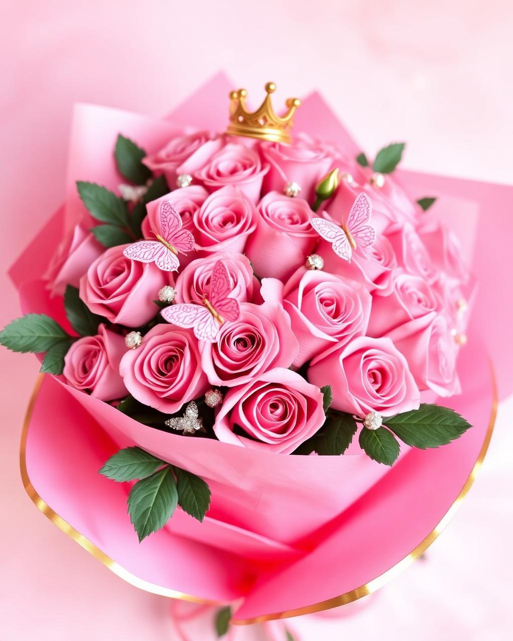 25 rose bouquet