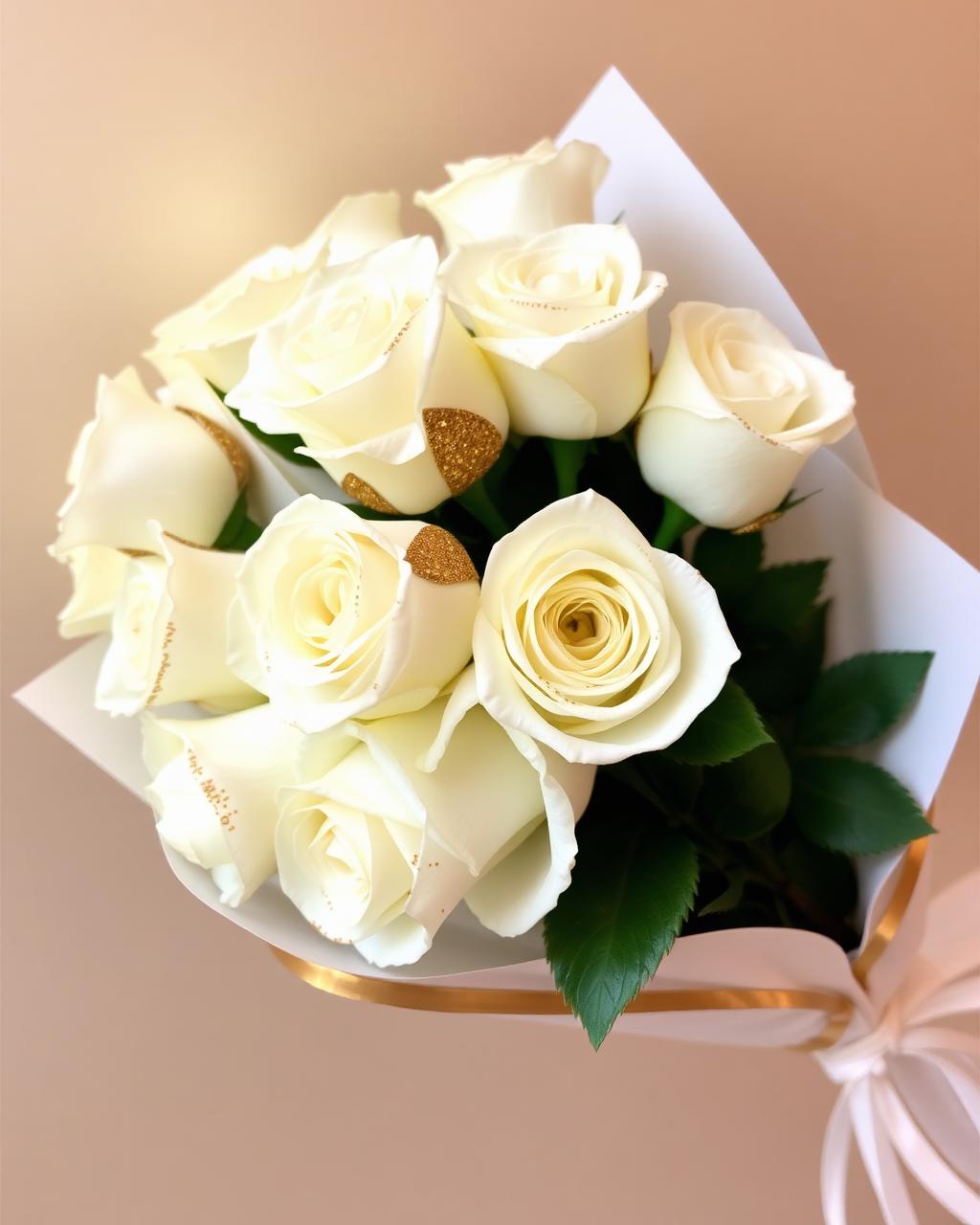 10 rose bouquet